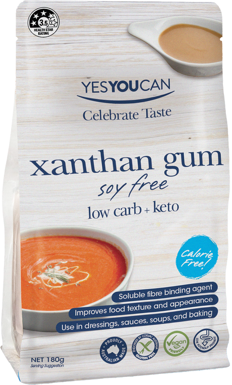YesYouCan Xanthan Gum-Soy Free Gluten Free 180g