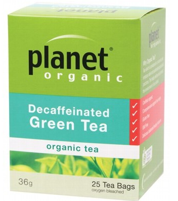 Planet Organic Decaf Green Tea x25 bags