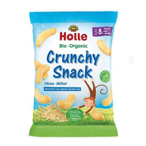 Holle Organic Millet Crunchy Snack 25g x8 packs