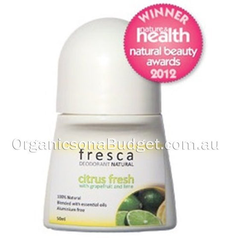 Fresca Natural Citrus Fresh Deodorant Roll-On 50ml