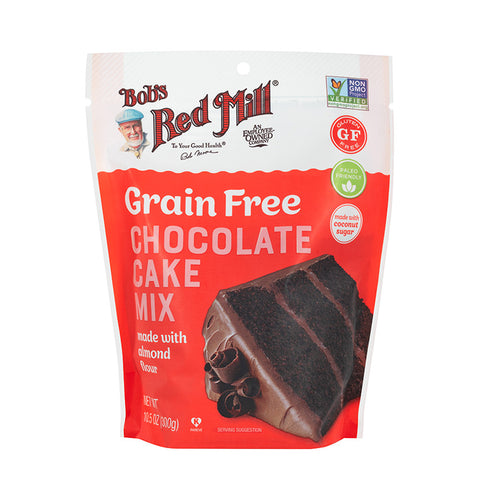 Bob's Red Mill Grain Free Chocolate Cake Mix 300g x 5