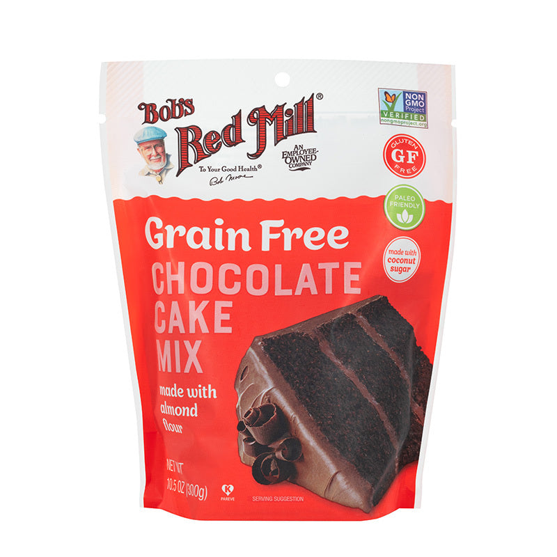 Bob's Red Mill Grain Free Chocolate Cake Mix 300g x 5