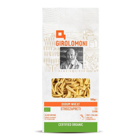 Girolomoni Organic Durum Wheat Semolina Pasta Stozzapreti 500g
