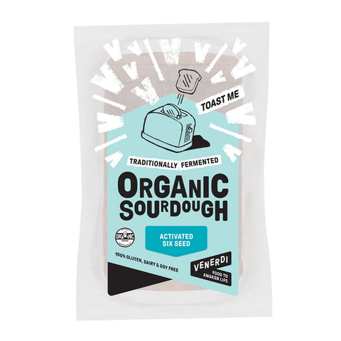 Venerdi Organic Sourdough Activated Six Seed 600g