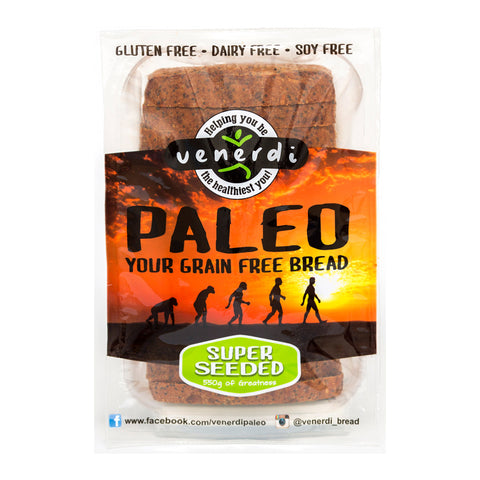 Venerdi Paleo Bread Super Seeded 550g - SYDNEY CUSTOMERS ONLY