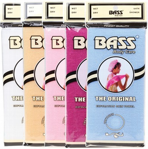 BASS BRUSHES Body Care Exfoliation Skin Towel