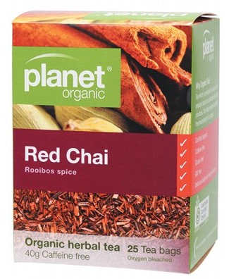 Planet Organic Red Chai Tea 25 bags/40g