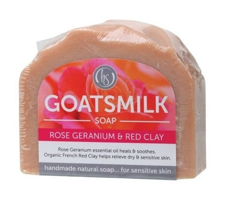 Harmony Soapworks Rose Geranium Goat's Milk Soap 140g