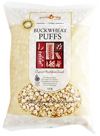 Good Morning Cereals Organic Buckwheat Puffs 125g