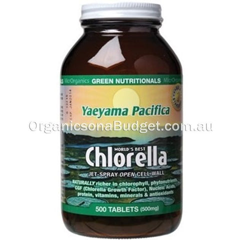 Green Nutritionals Chlorella (500mg) 500 Tabs