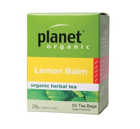Planet Organic Lemon Balm Tea 25 bags/28g