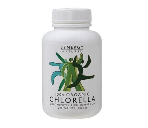 Synergy Organic Chlorella (500g) 200 Tabs