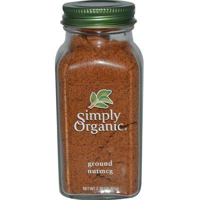 Simply Organic Nutmeg Ground 65g (Kosher)