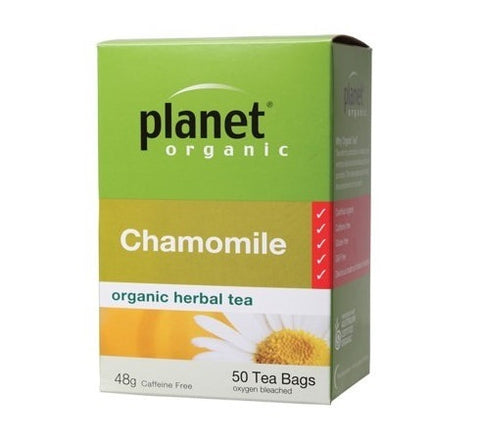 Planet Organic Chamomile Tea 50 Tea bags/48g