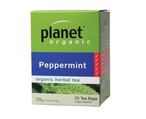 Planet Organic Peppermint Tea 25 bags/28g