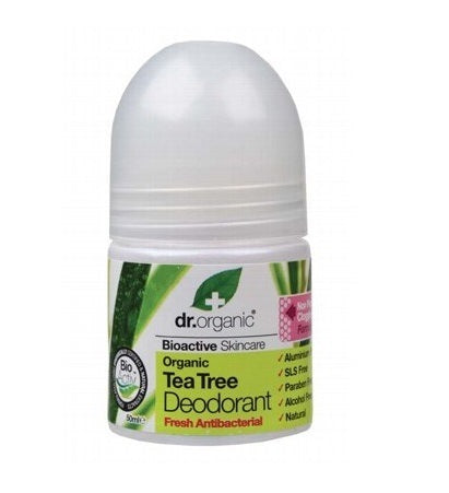 Dr Organic Tea Tree Roll-on Deodorant 50ml