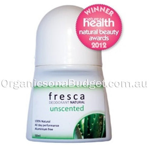 Fresca Natural Unscented Deodorant Roll-On 50ml
