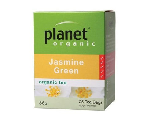 Planet Organic Jasmine Green Tea 25 bags/36g