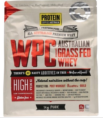 Protein Supplies Australia Whey Protein Concentrate 1kg