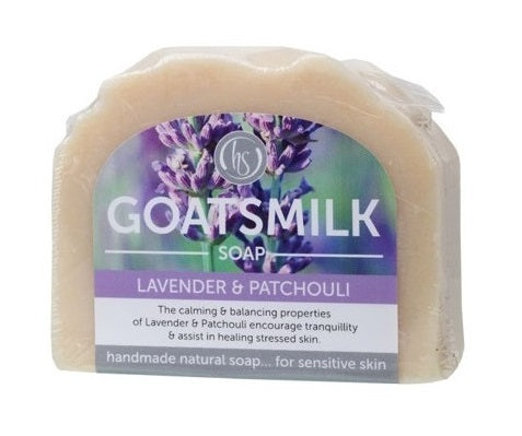 Harmony Soapworks Lavender & Patchouli Goat's Milk Soap 140g