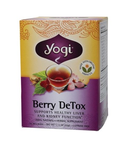 Yogi Tea Berry Detox Herbal Tea 16 Bags (32g)