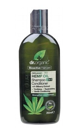 Dr Organic Hemp Shampoo Conditioner (2 In 1) 265ml
