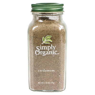 Simply Organic Ground Cardamom 80g (Kosher)