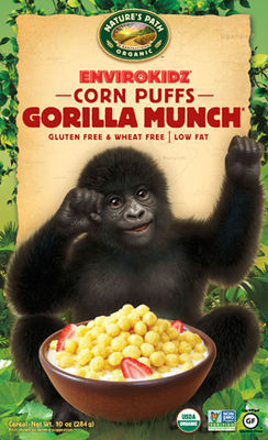 Nature`s Path Envirokidz Organic Gorilla Munch Corn Puffs 275g