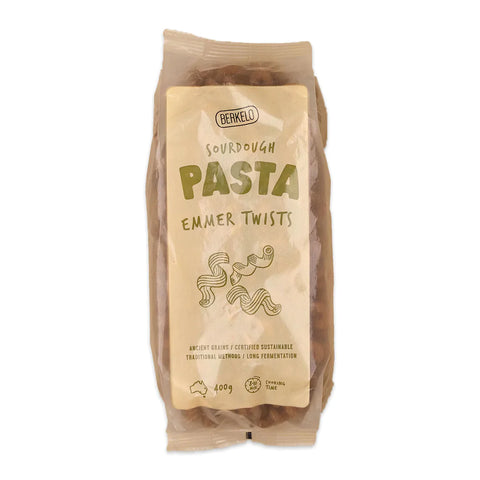 Berkelo Sourdough Pasta Emmer Twists 400g