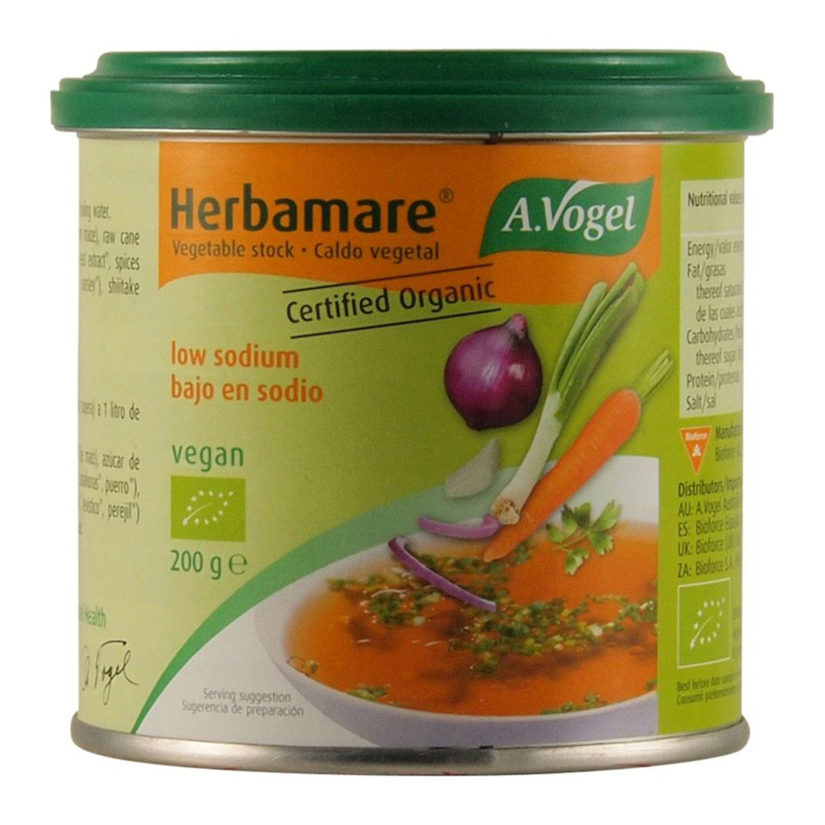 A. Vogel Herbamare Vegetable Stock Concentrate Low Sodium 200g