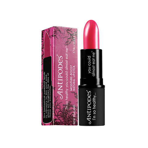 Antipodes Moisture-Boost Natural Lipstick Dragon Fruit Pink 4g