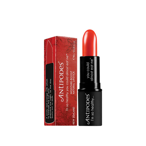 Antipodes Moisture-Boost Natural Lipstick West Coast Sunset 4g