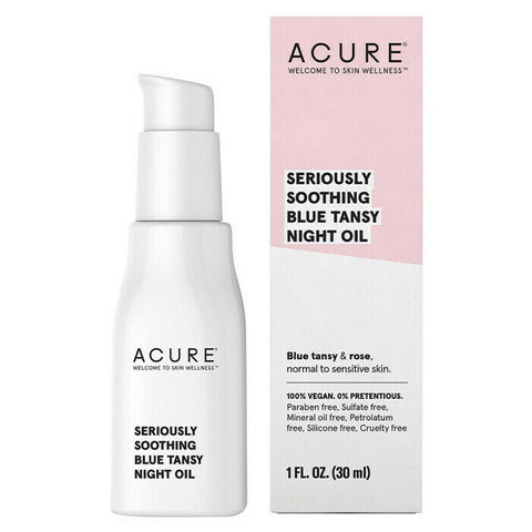 Acure Seriously Soothing Blue Tansy Night Oil 30ml