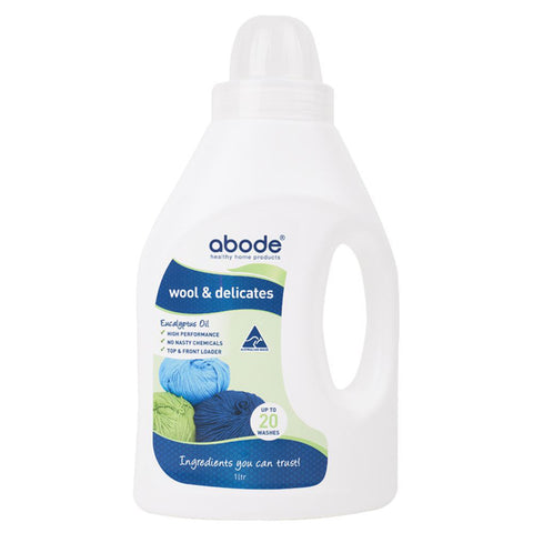 Abode Wool and Delicates Wash Eucalyptus 1L
