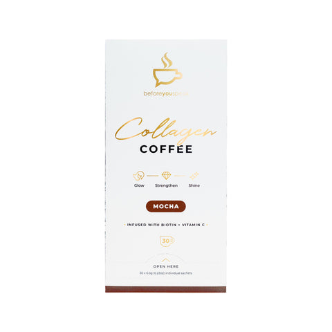Before You Speak Collagen Coffee Mocha 6.5g x 30 Pack