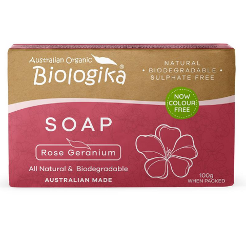 Biologika Rose Geranium Soap 100g