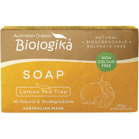 Biologika Lemon Tea Tree Soap 100g