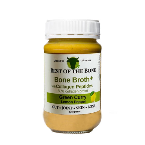 Best Of The Bone - Bone Broth - Lemon Pepper, Green Curry 350g