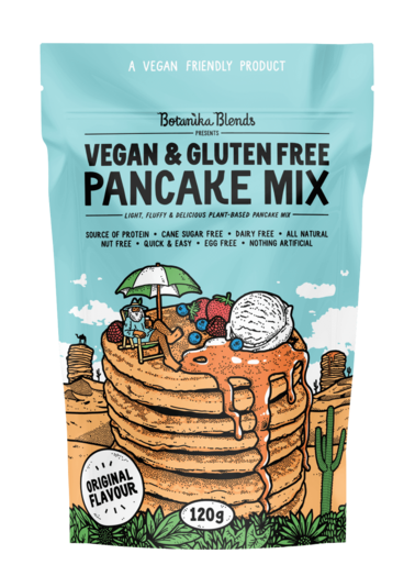 Botanika Blends Vegan & Gluten Free Pancake Mix Original 120g