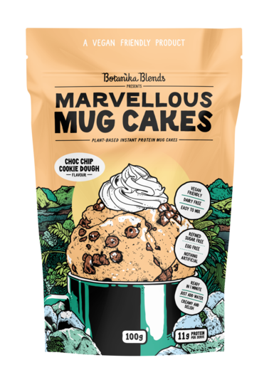 Botanika Blends Marvellous Mug Cakes Choc Chip Cookie Dough 100g