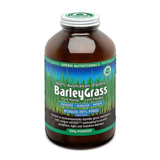 Green Nutritionals Barleygrass 100% Australian Organic - 200g
