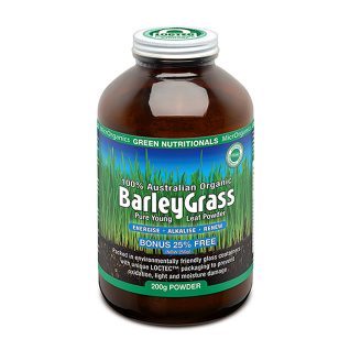 Green Nutritionals Barleygrass 100% Australian Organic - 200g