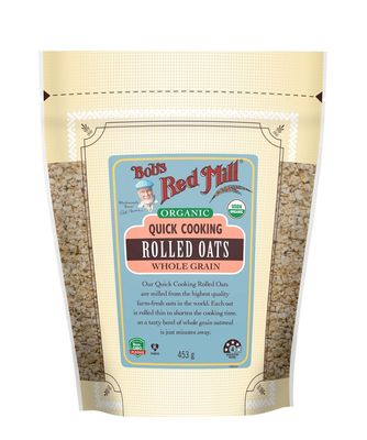 Bob's Red Mill Organic Quick Cooking Rolled Oats BULK 4 x 454g