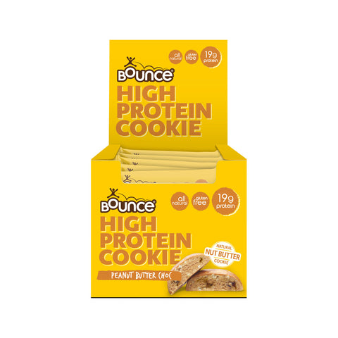 Bounce High Protein Cookie Peanut Butter Choc 65g x 12