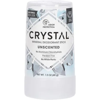Crystal Body Deodorant Stick Fragrance Free 40g