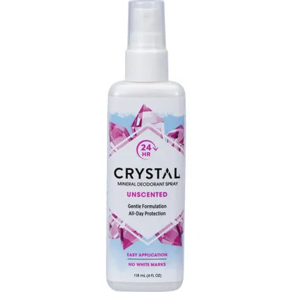 Crystal Body Deodorant Spray Fragrance Free 118ml