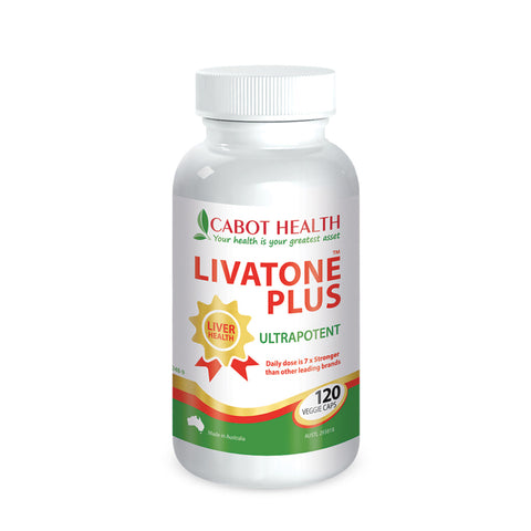 Cabot Health LivaTone Plus 120 Capsules