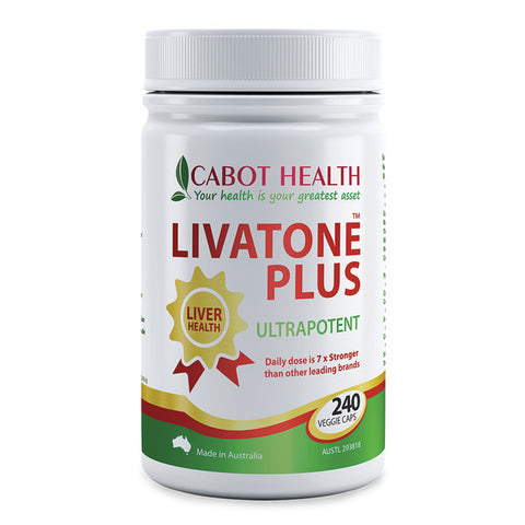 Cabot Health LivaTone Plus 240 Capsules