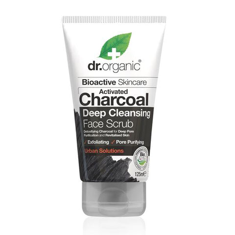 Dr Organic Activated Charcoal Face Scrub 125ml