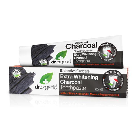 Dr Organic Activated Charcoal Toothpaste 100ml